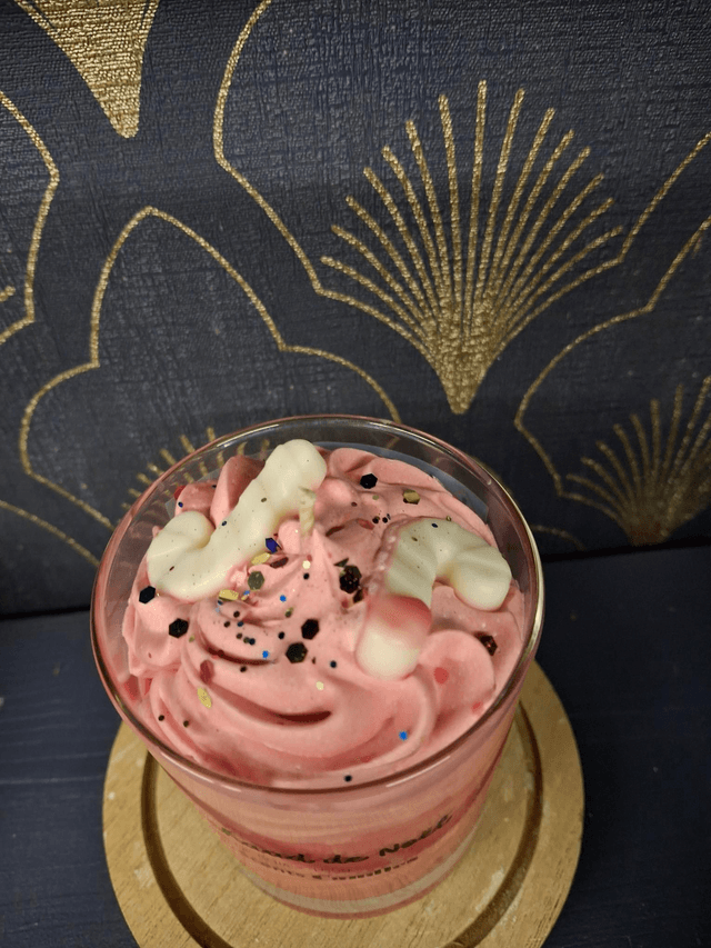 Bougie gourmande de Noël - Vin Chaud