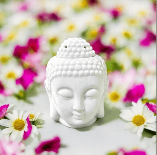 Brûleur Bouddha blanc DHYANA